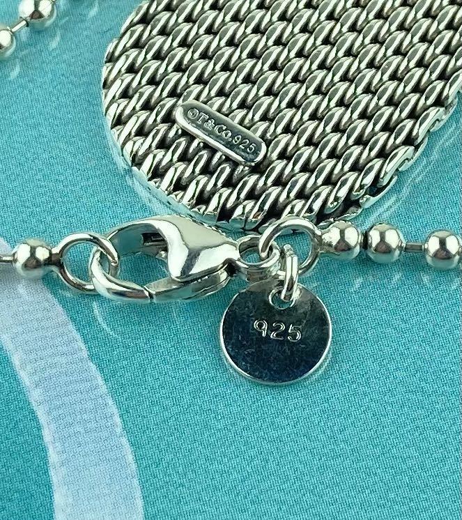 Tiffany&Co. ティファニー サマセット ドッグタグ ネックレス 925