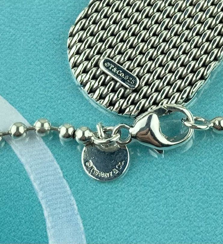 Tiffany&Co. ティファニー サマセット ドッグタグ ネックレス 925