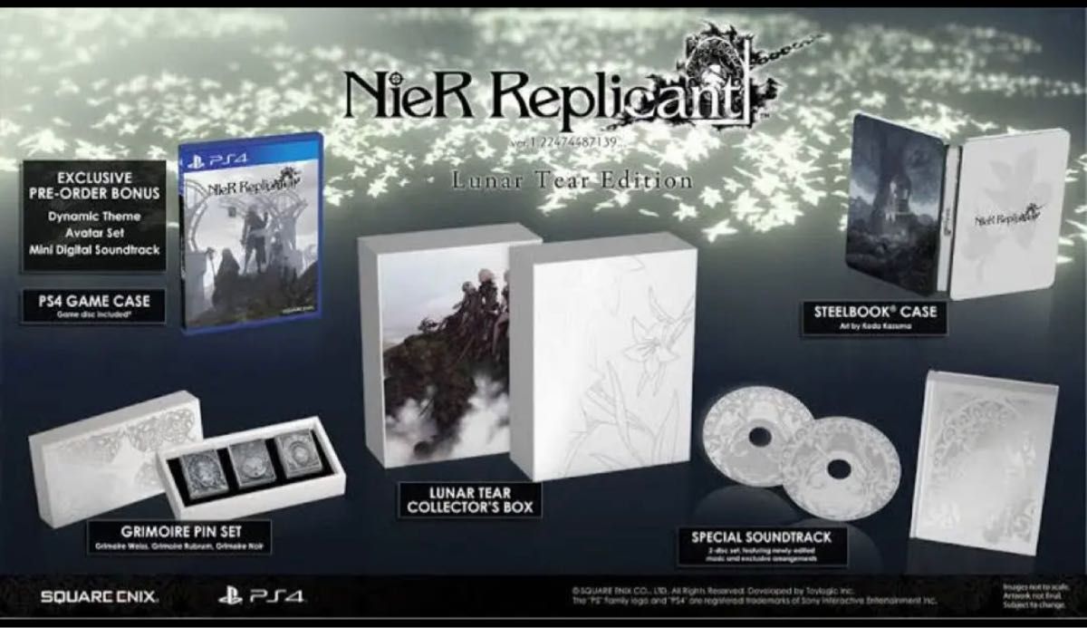 限定版　ニーア Snow White Edition PS4 (海外版)