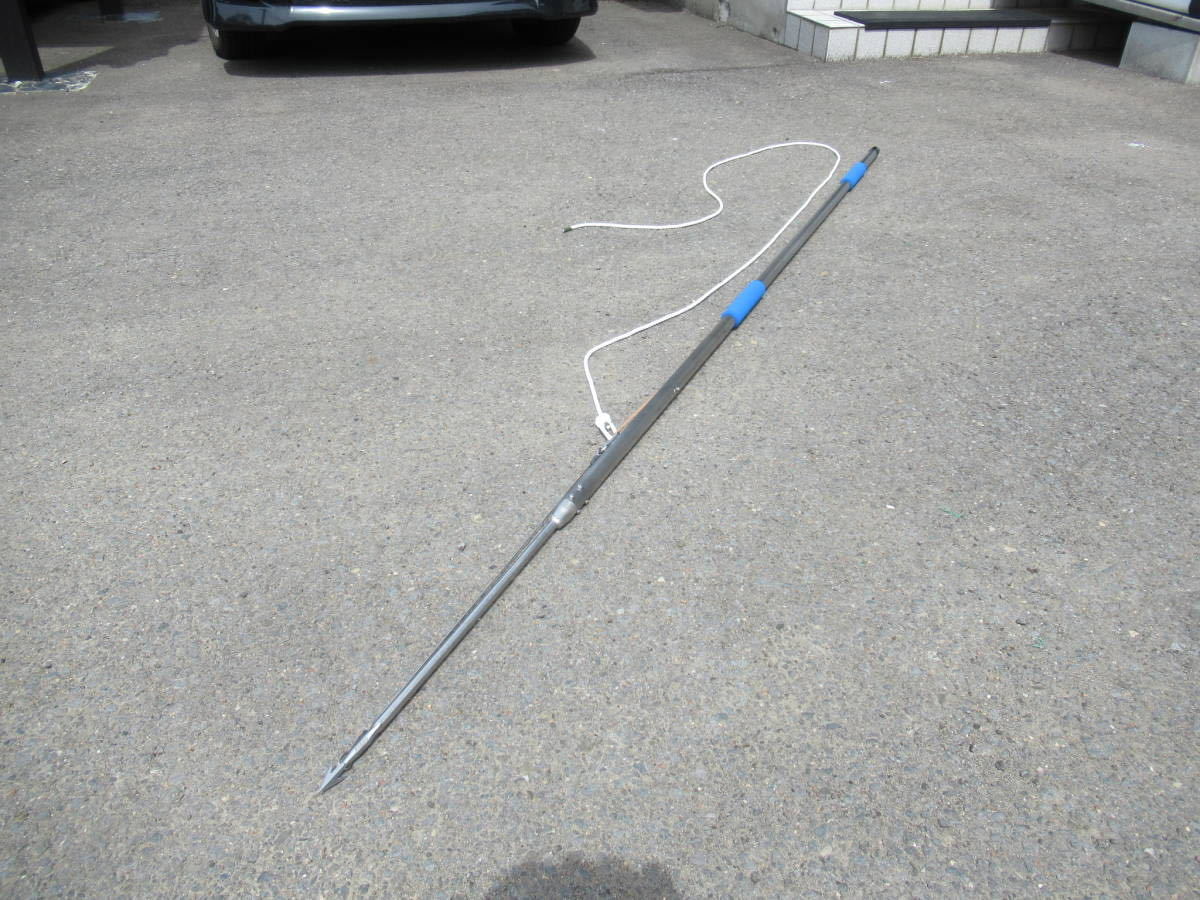 ステンレス 銛 SUS304 大型魚用 モリ ハンドメイド モリッパ ステンレス 銛 SUS304 大型魚用 モリ ハンドメイド モリッパ
