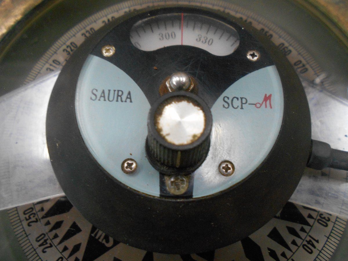 10500円 25-123 ㈱佐浦計器製作所 SAURA 磁気コンパス B-150Ⅱ& 10500円 25-123 ㈱佐浦計器製作所 SAURA 磁気コンパス B-150Ⅱ&