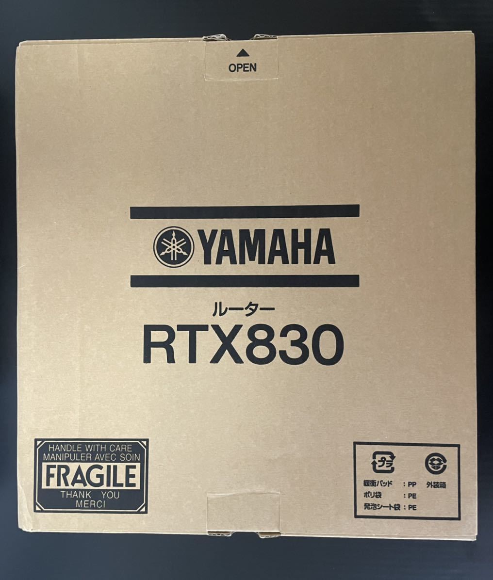 新品未使用品】YAMAHA ヤマハ ギガ アクセス VPN ルーター RTX830送料