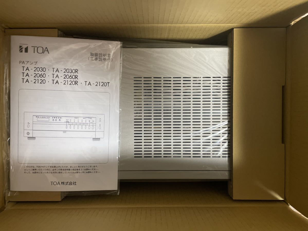 新品未使用品 TOA 卓上型アンプ30W/5局 TA-2030 | normanhubbard.com