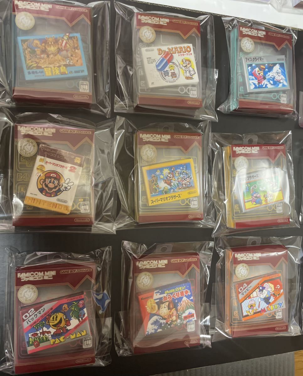 ゲームボーイ アドバンス ファミコンミニ ソフト30本まとめ売り GBA