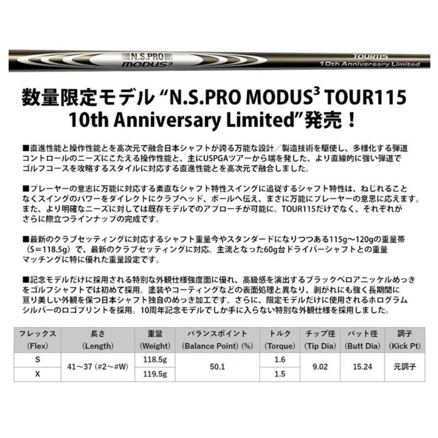 限定10th Anniversary Limited N.S.PRO 『 MODUS3 TOUR115 (X) 』 5～P
