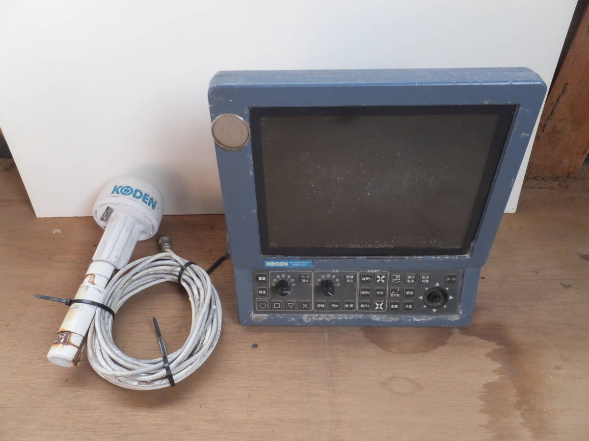 KODEN GPSプロッター GTD-111 KODEN GPSプロッター GTD-111