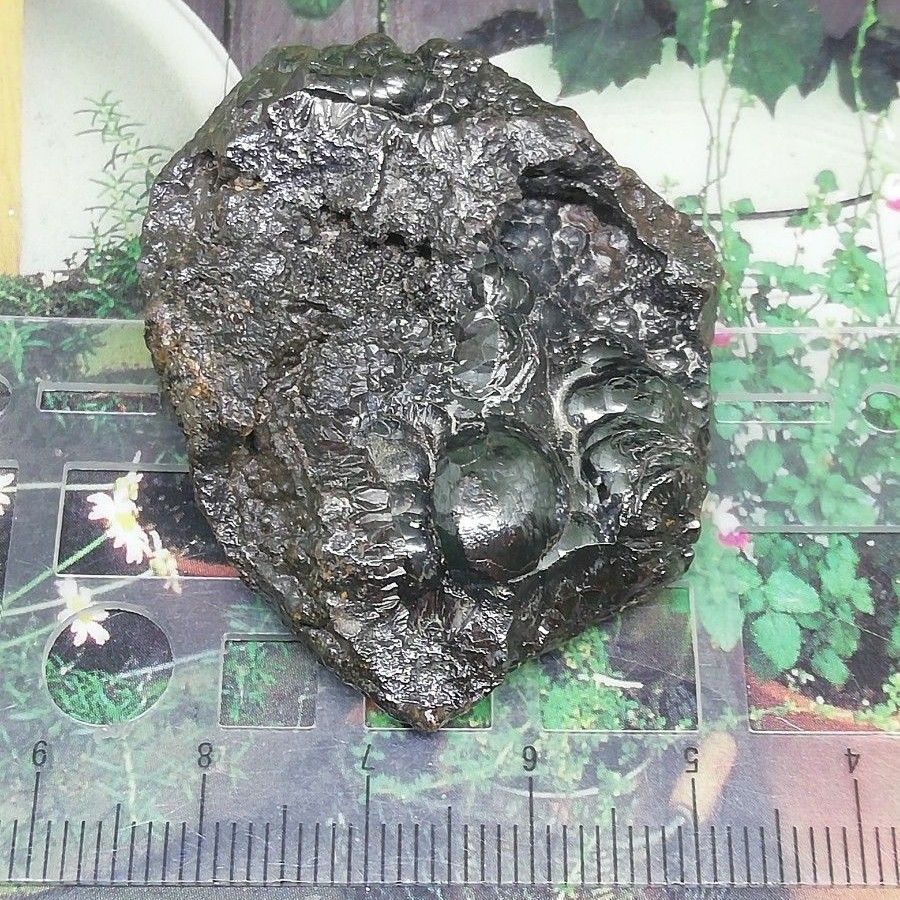 ヘマタイト4531原石　鉱物標本　天然石　パワーストーン