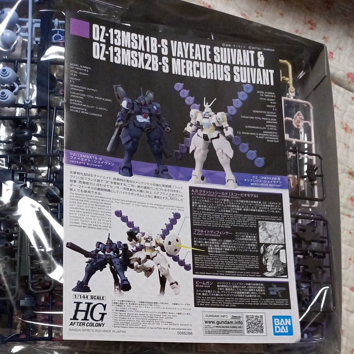 HG 1/144 ヴァイエイト・シュイヴァン&メリクリウス・シュイヴァン プレミアムバンダイ プレバン ガンプラ