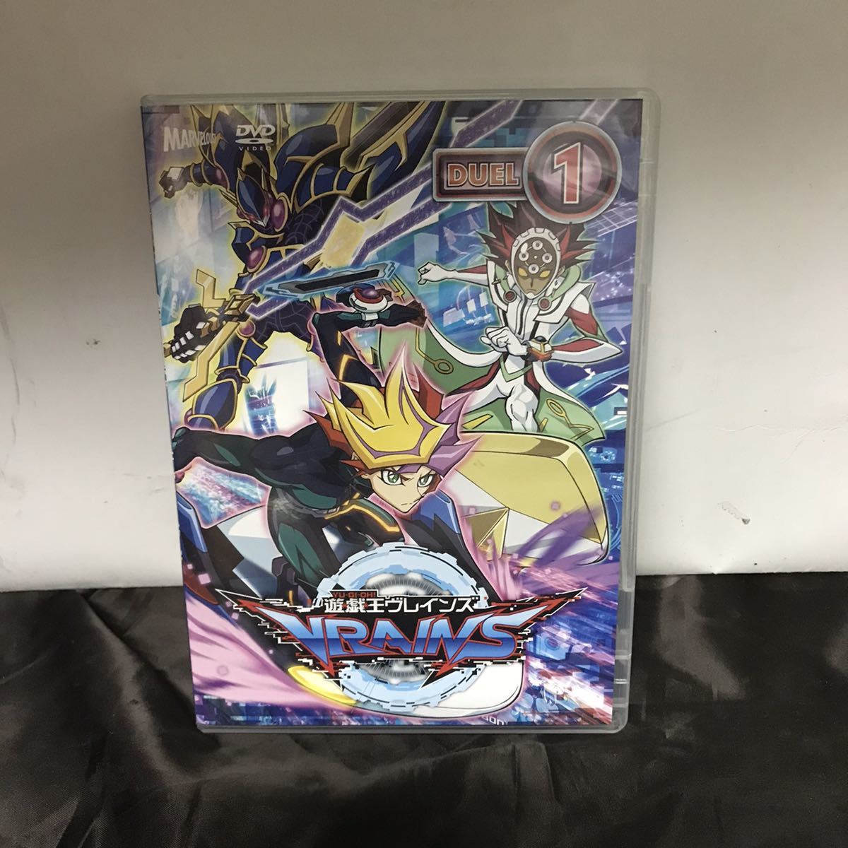 柔らかな質感の DVD 遊戯王ヴレインズ 遊☆戯☆王VRAINS 3枚組 DUEL-1