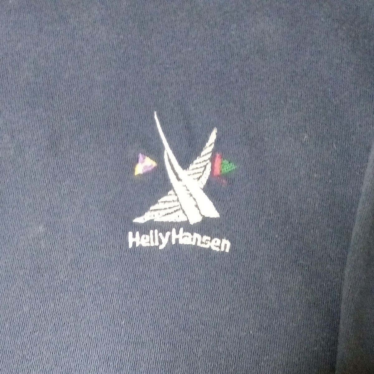 ◆値下げ◆ヘリーハンセン長袖 ハーフジップポロシャツ