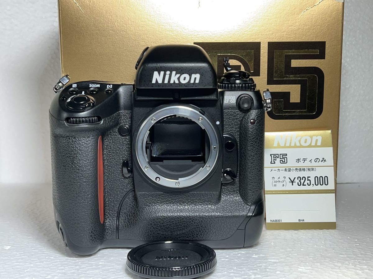 極美品 Nikon ニコン F5 35mm フィルムカメラ ボディ 元箱付き｜Yahoo