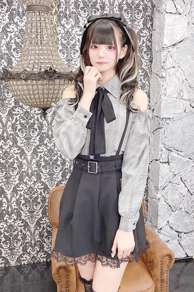 MA RS チェック肩あきブラウス - BLK/ホワイト|Yahoo!フリマ MA RS チェック肩あきブラウス - BLK/ホワイト|Yahoo!フリマ
