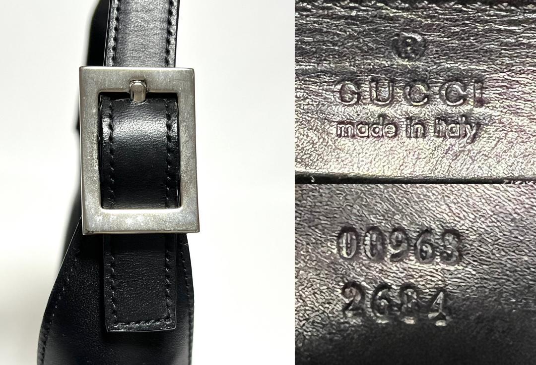 GUCCI ジャッキー ワンショルダーハンドバッグ GG キャンバス HB01822