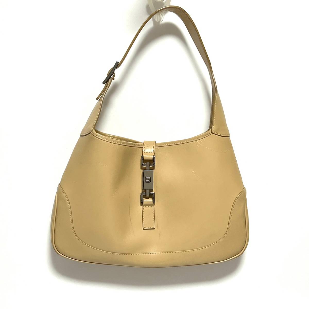 GUCCI ジャッキー ワンショルダー ハンドバッグ レザー HB01823