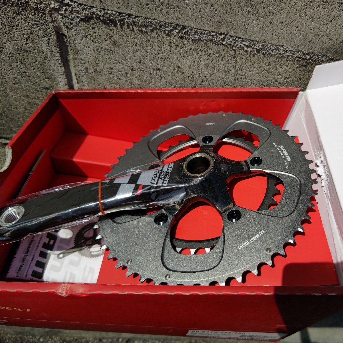 新品 SRAM RED クランク 165 traversebayim.com
