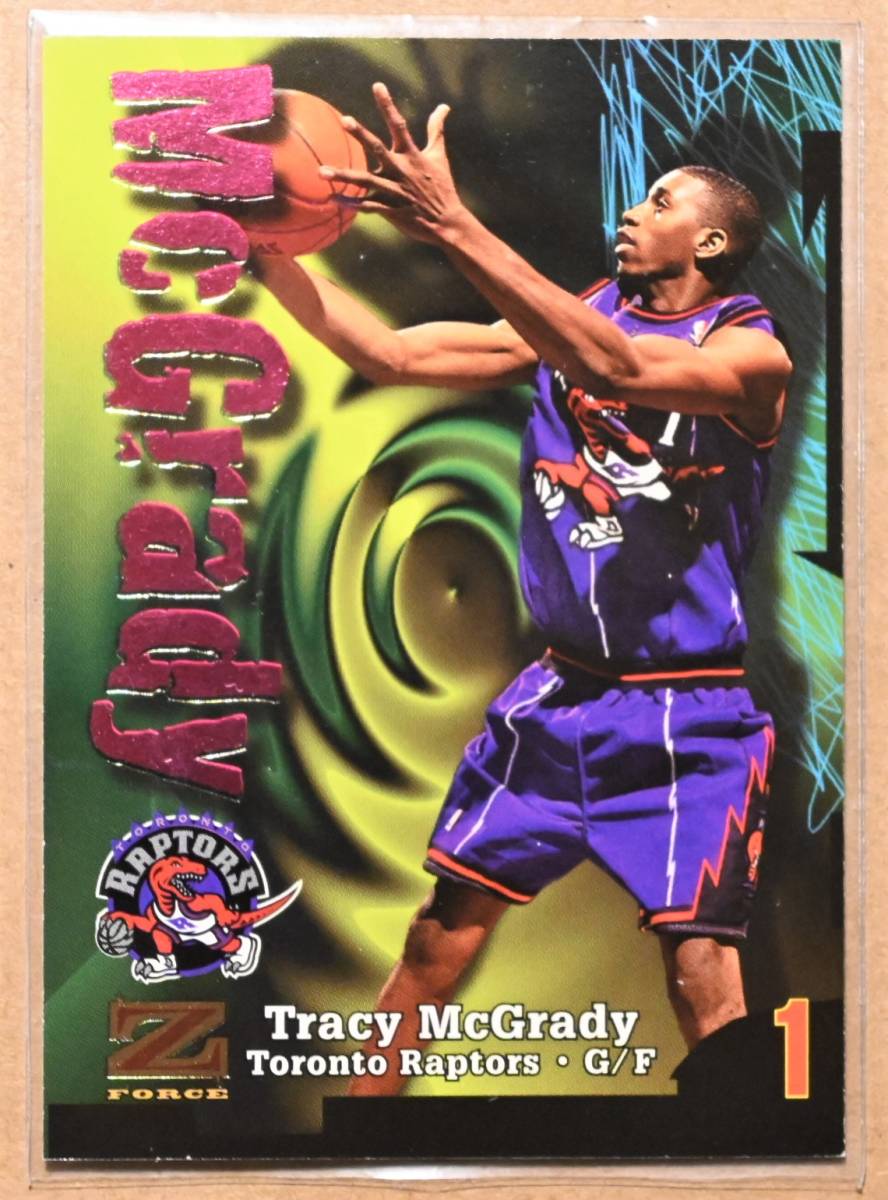 TRACY McGRADY (トレイシー・マグレディ) 1998 SKYBOX Z FORCE トレーディングカード 172 【NBA,TORONTO RAPTORS,トロントラプターズ】の画像1