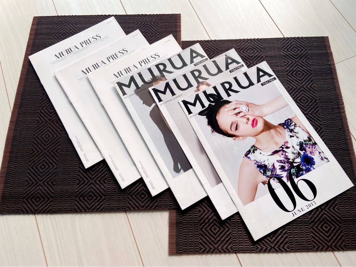 MURUA ムルーア　カタログ冊子　6冊セット