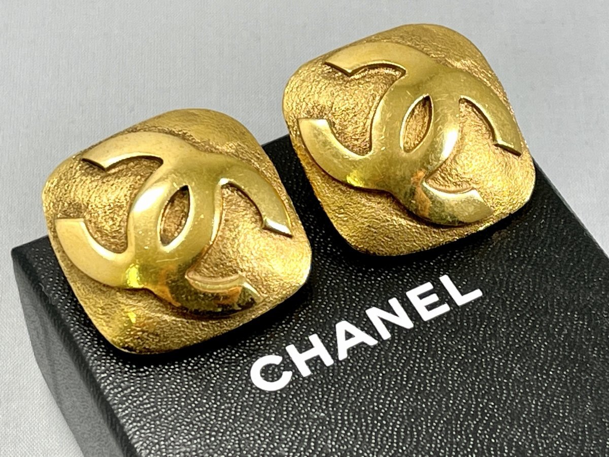 ヤフオク! - CHANEL シャネル イヤリング ヴィンテージ ココ