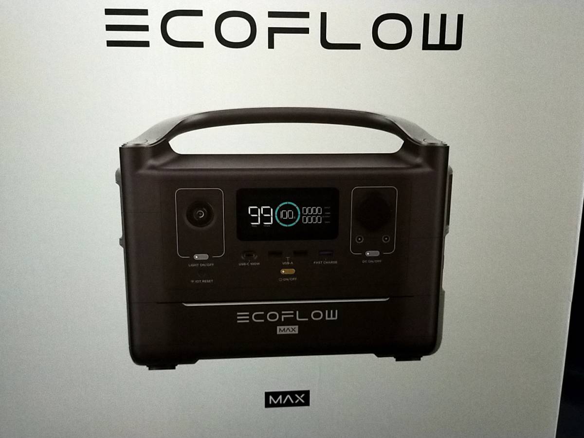 ECOFLOW (エコフロー) RIVER 600 Max 大容量 ポータブル電源 adaguen.com