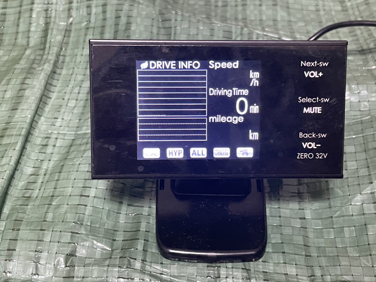 コムテック レーダー探知機 ZERO32V レーダー探知機 コムテック GPSレーダー探知機 ZERO 32V(used)