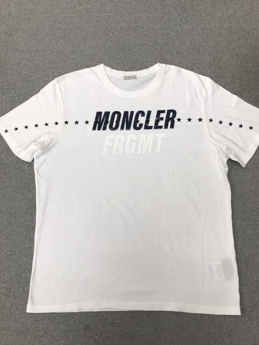 美品 モンクレール フラグメント Tシャツ サイズL