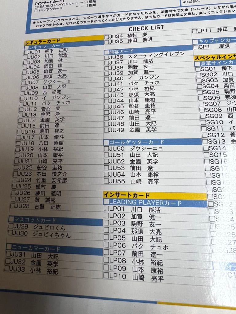 2011 ジュビロ磐田　未開封 20パック サッカー Jリーグ_画像4