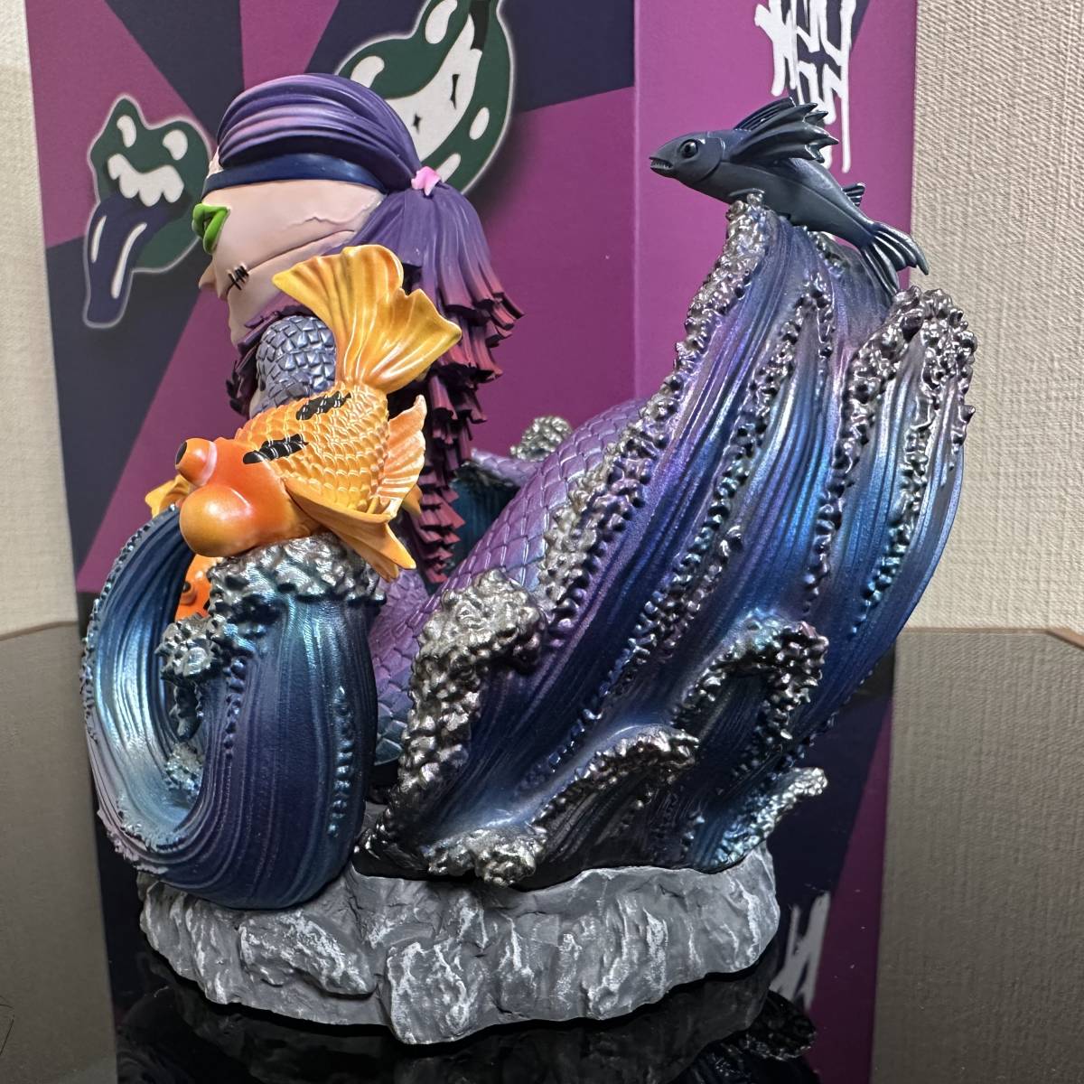 激レア 鬼滅の刃 上弦の伍 玉壺 ぎょっこ ガレージキット ワーコレ