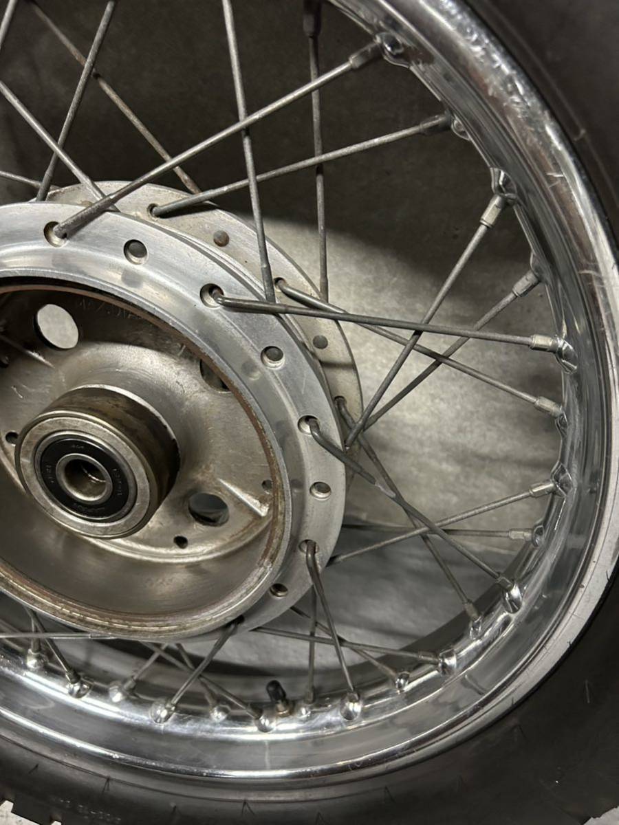 送料無料 CB750FOUR スポーク ホイール 2本セット パーツ