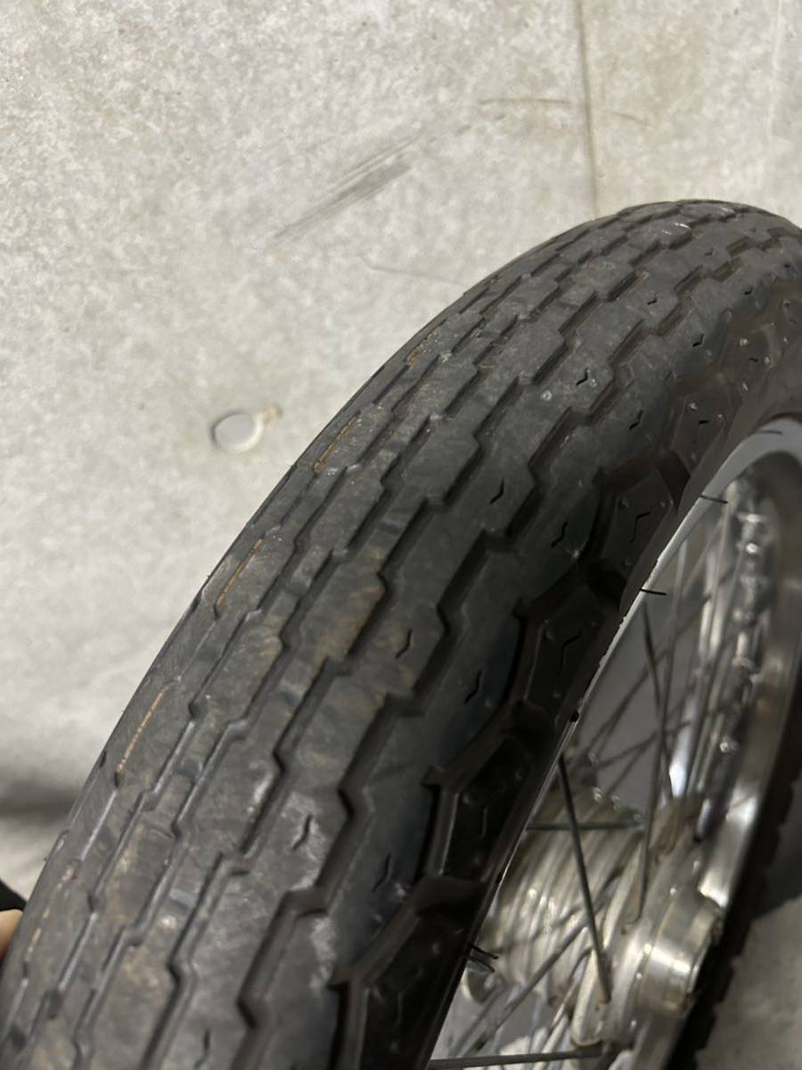 送料無料 CB750FOUR スポーク ホイール 2本セット パーツ