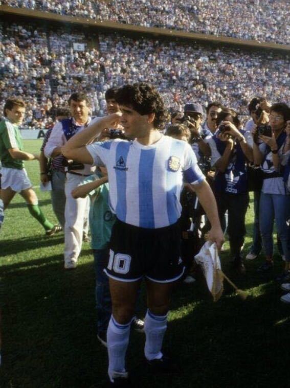 ルコック　サッカー　アルゼンチン代表　1988 ホーム　ユニフォーム　lecoq argentina マラドーナ　MARADONA_画像10