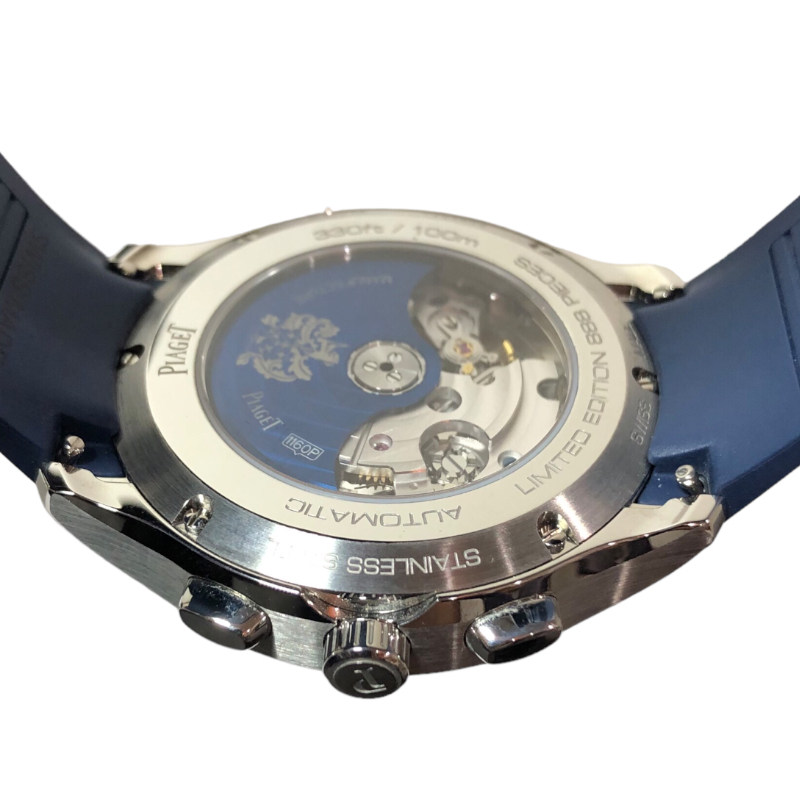  Piaget PIAGET Polo хронограф мир 888шт.@ ограничение G0A46013 наручные часы мужской б/у 