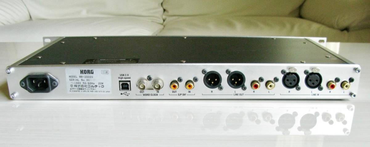 送料無料! KORG MR-2000S DSD 1bit Recorder マスターレコーダー