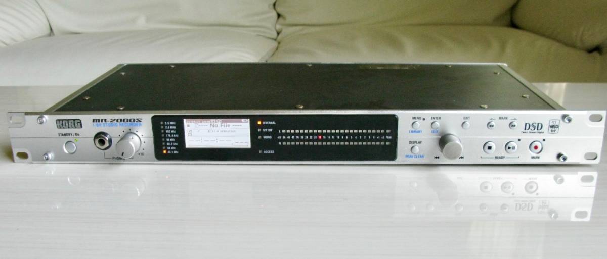 KORG MR-2000S DSD 1bit Recorder マスターレコーダー コルグ(その他