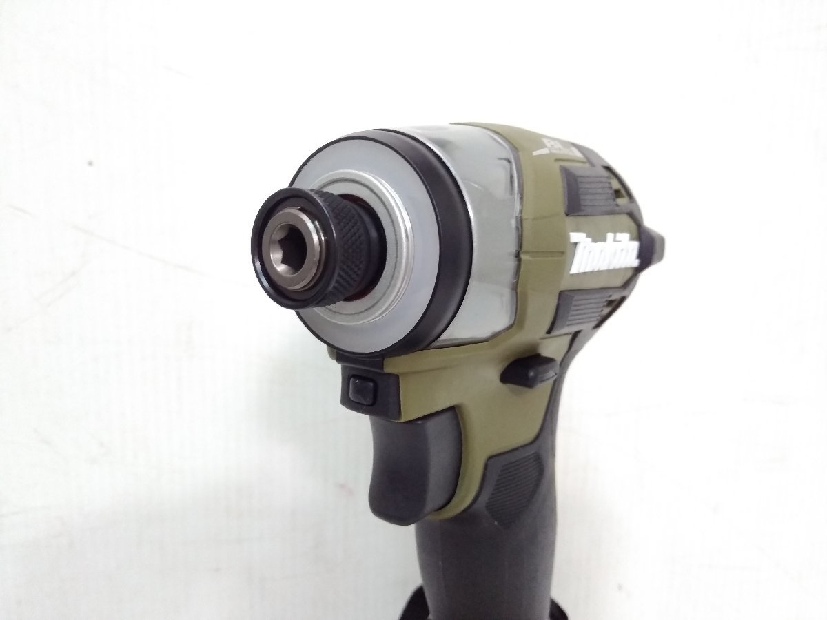 ●【未使用】makita マキタ TD173DRGXO 充電式 インパクトドライバ 18v 6.0Ah 電動工具(5)【20367776】_画像3