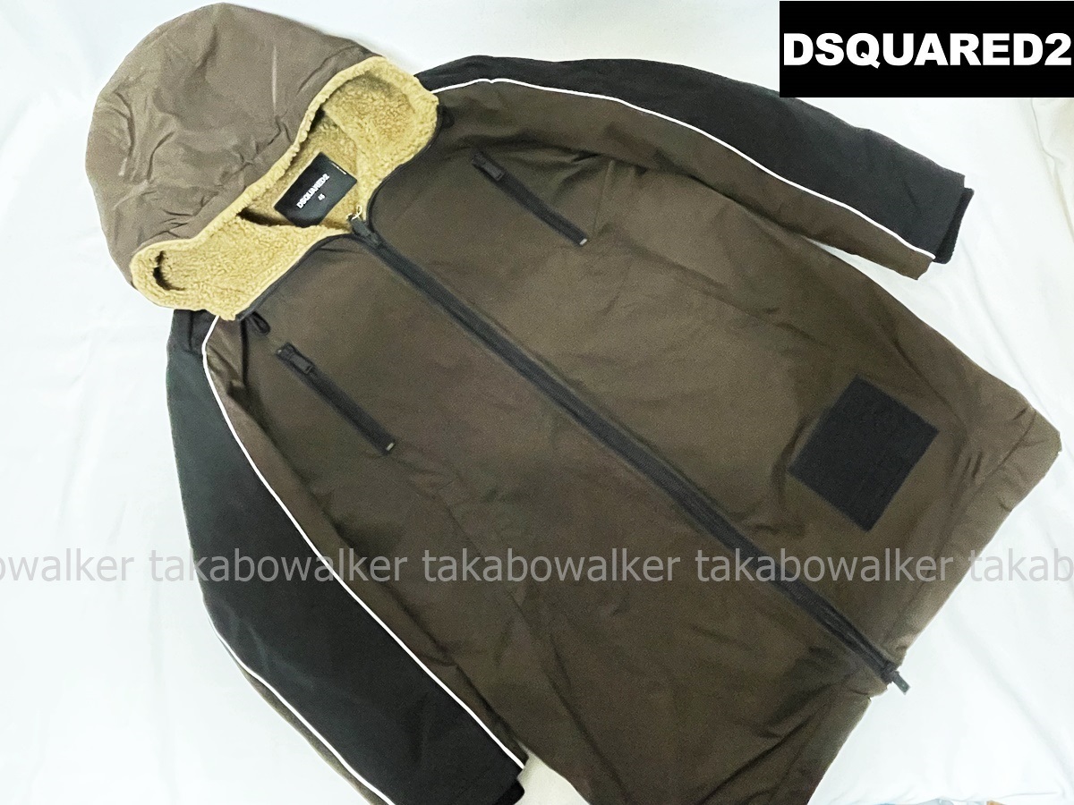 Dsquared2　ディースクエアード SPORTS JACKETS /MULTI ZIP ACTV PARKA (46)S71AN0317_画像1