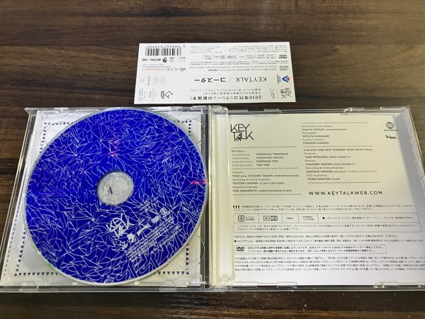 コースター　初回限定盤　KEYTALK　CD　DVD　キートーク　即決 　送料200円　426_画像3