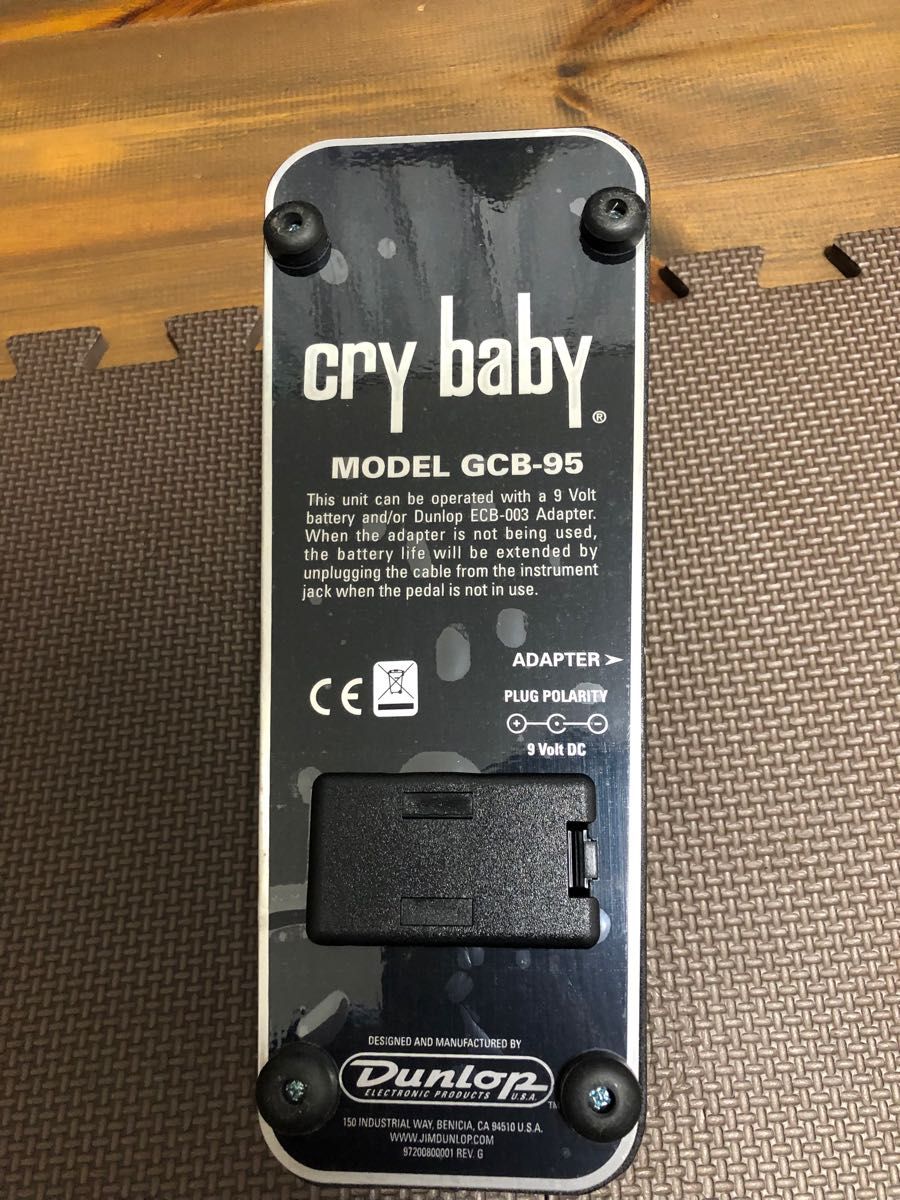 大幅値下げ Dunlop製 ワウペダル Cyrbaby|PayPayフリマ