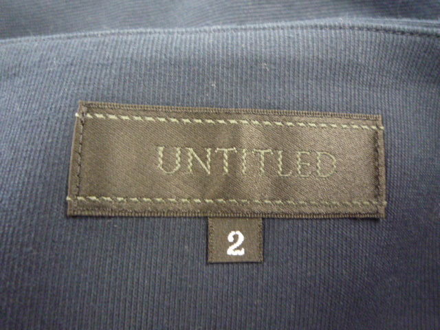 0 UNTITLED Untitled юбка темно-синий размер 2 0