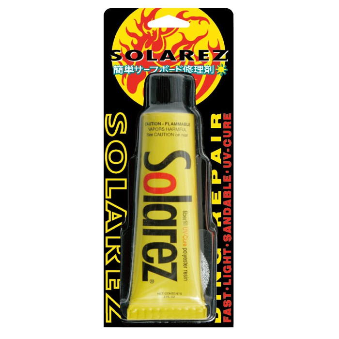 ソーラーレズワフー (SOLAR LEZ WAHOO) ミニキット紫外線硬化サーフボード修理用樹脂 MINI KIT REPAIR WA-0101　サーフィンウェットスーツ_画像1
