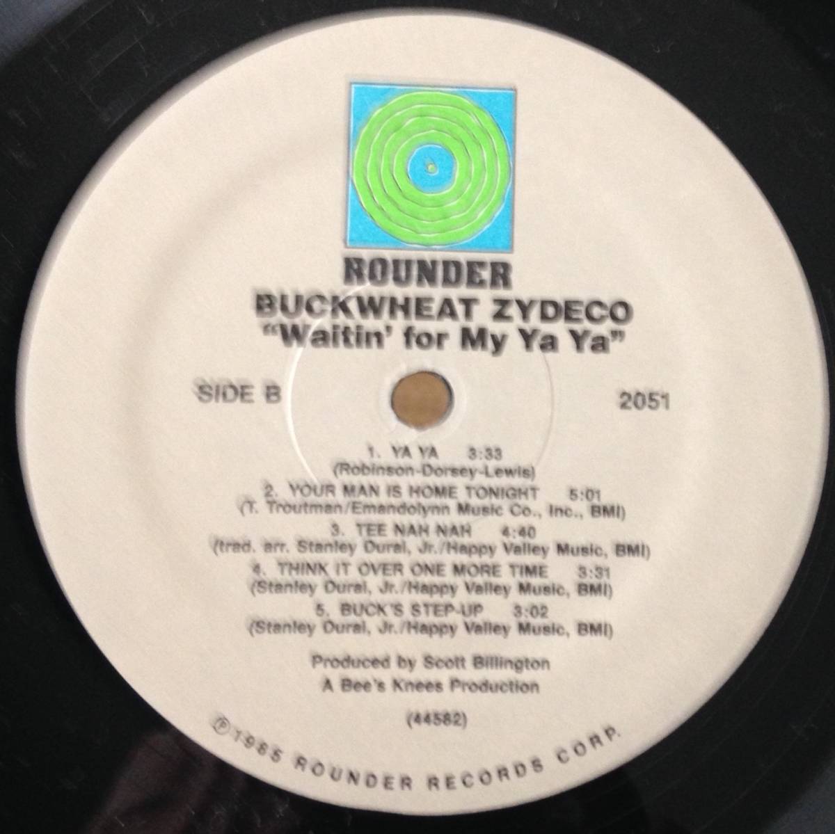 【LP】BUCKWHEAT ZYDECO／Waitin' For My Ya Ya_画像5