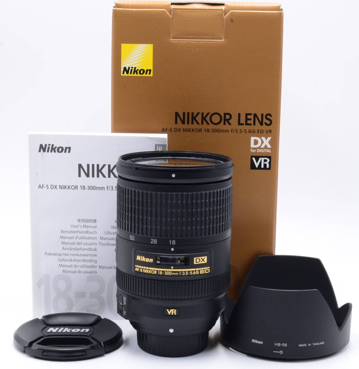 ☆美品☆ ニコン Nikon 高倍率ズームレンズ AF-S DX NIKKOR 18-300mm f
