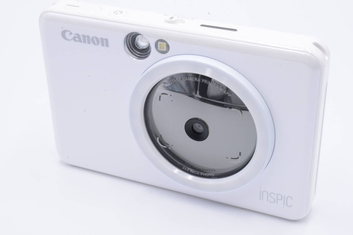 高い品質 Canon インスタントカメラ スマホプリンター iNSPiC ZV-123-PW パールホワイト