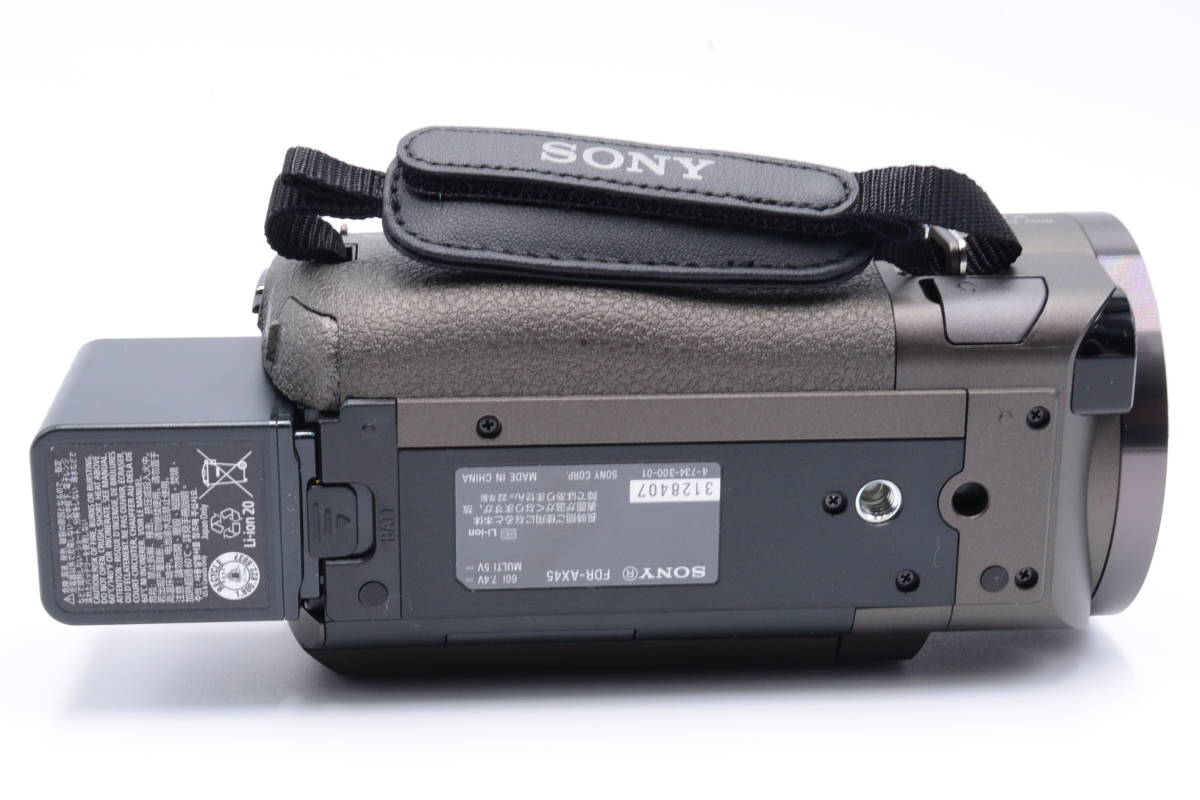 ☆新品級☆ SONY ソニー / 4K / ビデオカメラ / Handycam / FDR-AX45