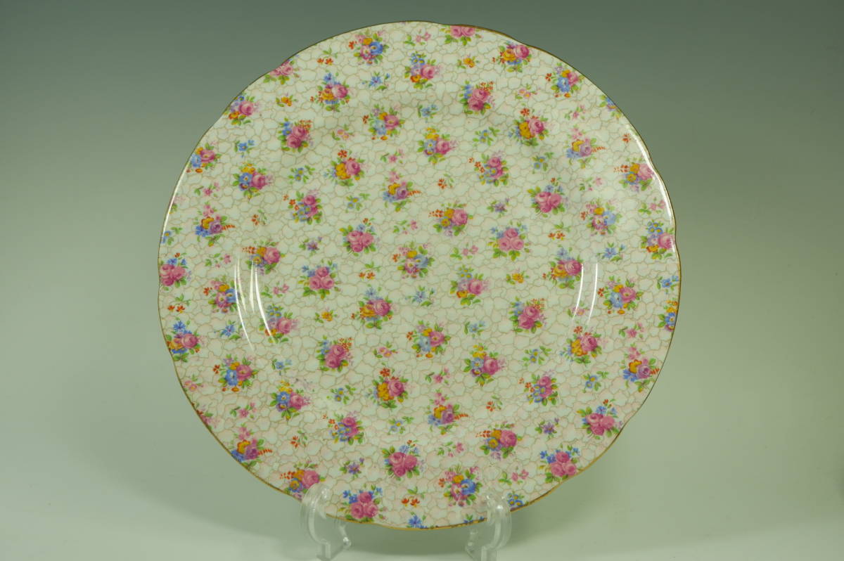 ハマースレイ フローラル チンズ ディナープレート 26cm チンツ Floral Chints Hammersley Spode_画像1