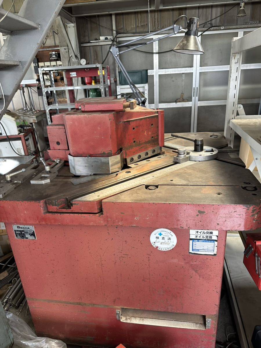 ☆AMADA☆ アマダ CSHW-220 コーナーシャー 5馬力 200/220V 重量1400kg