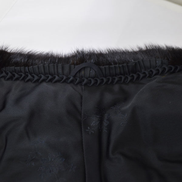 * mink tippet collar to coil real fur fur fringe (0220401614)