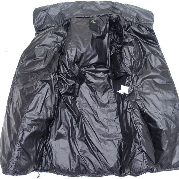 *ta tiger s down coat fado nylon black size 34(XS) LTA-4144 (0220444848)