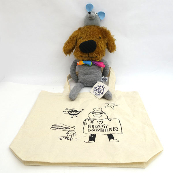 * Bobby dazla- soft toy dog dog mouse mouse custom-made goods tag attaching one point thing (0220446840)