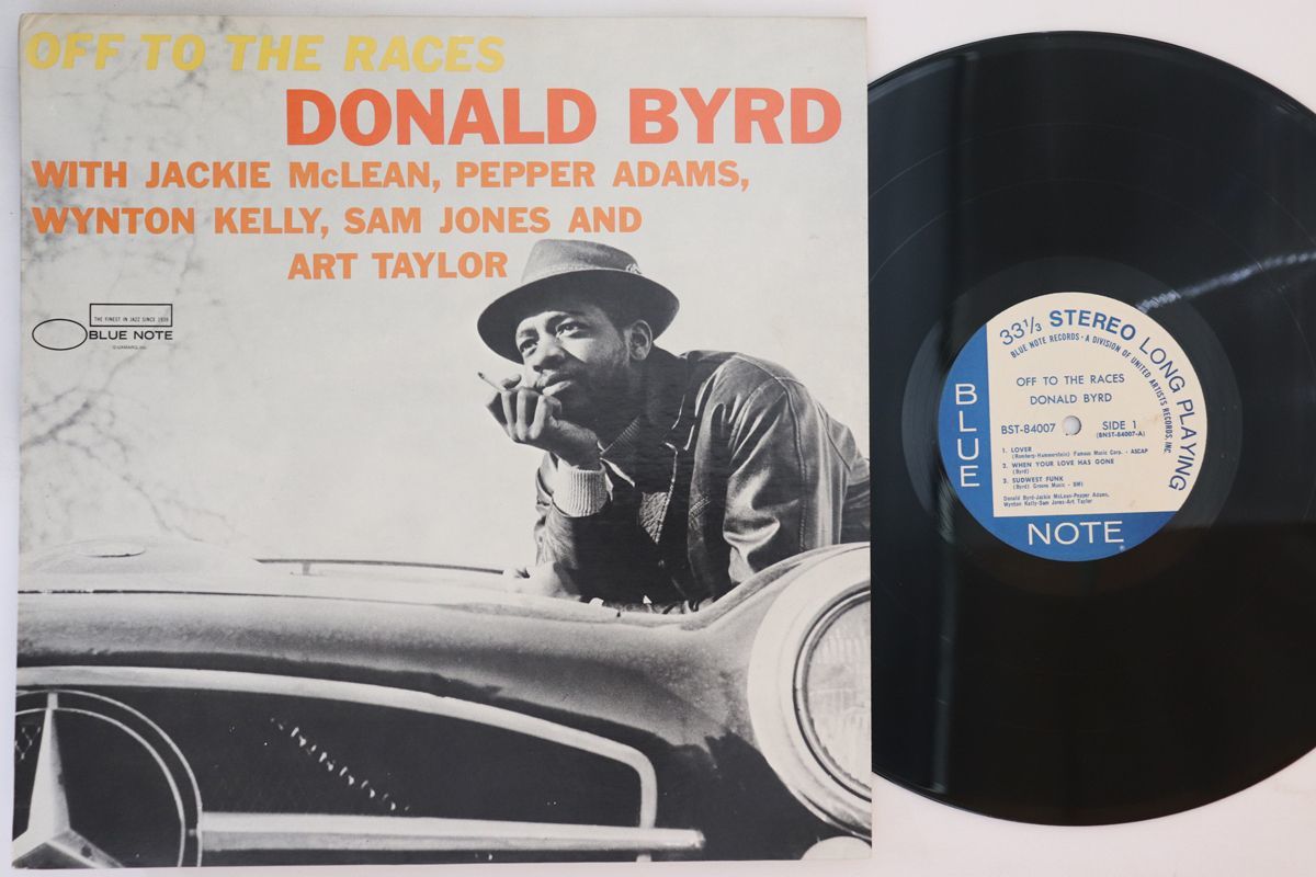 買蔵楽天 米LP Donald Byrd Off To The Races BST84007 BLUE NOTE /00260 レコード