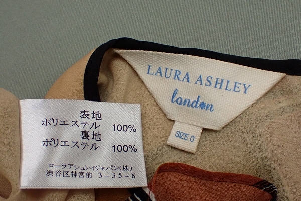 LAURA ASHLEY london ワンピース・0◆ローラアシュレイロンドン/23*4*1-18_画像9